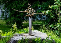 ландшафтная скульптура из металла