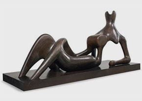 Бронзовая скульптура Генри Мура